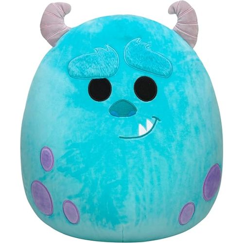 Squishmallows Official Jazwares Plush 14" Sulley - Disney Pixar Ultrasoft Stuffed Animal Plush Toy