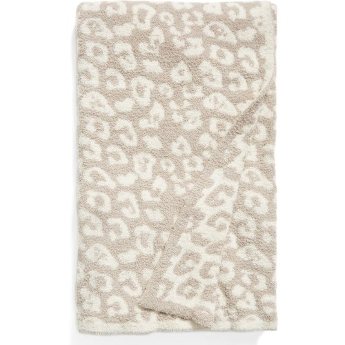 Barefoot Dreams® In the Wild Throw Blanket, Cream/Stone