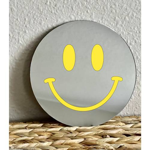 Smile Face Mirror / Happy Face / Mirror /