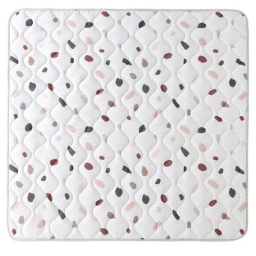 Hakuna Matte: Stylish Baby Play Mat: Confetti & White Design - 72x48'