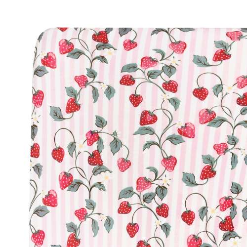 Kyte Baby Crib Sheet in Strawberry Fields