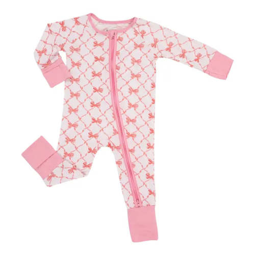 Victoria Bow Bamboo Pajama – Littles on 5th