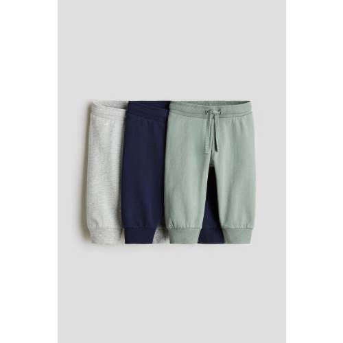 3-PACK COTTON JOGGERS