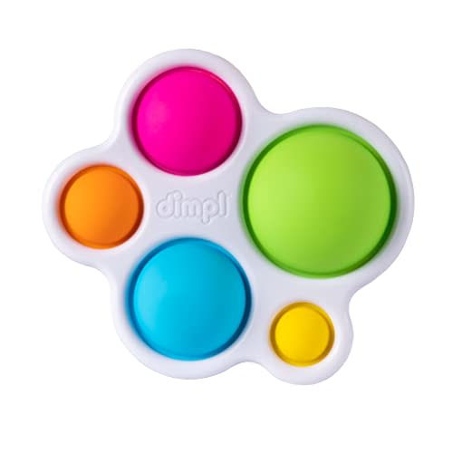 Fat Brain Toys Original Dimpl Brand Baby Toy, Sensory Toys for Babies 10 Months+, Interactive Baby Toys, Fidget Toys, 1 Piece