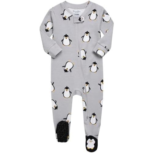 VAENAIT BABY Infant Toddler Boys Girls Footed Pajamas One-PIece Romper Sleep and Play 0M-2T