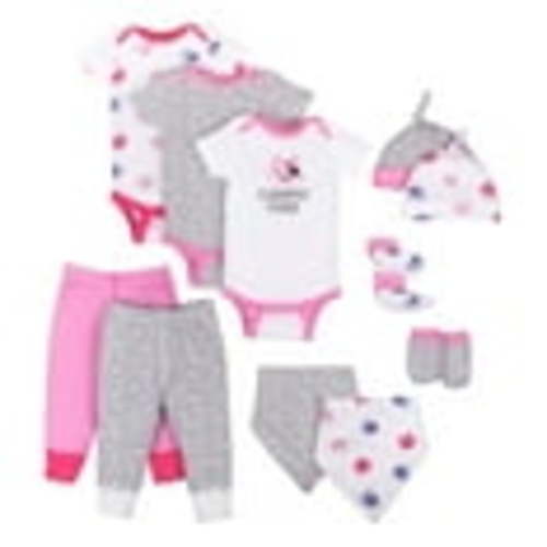 Little Star Organic Baby Girl Baby Shower Essentials Gift Set, 11-Piece, Size Newborn-9 Months