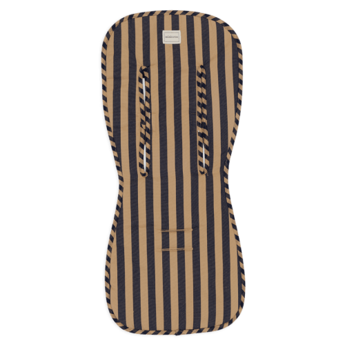 Navy + Caramel - Minicoton Stroller Pad