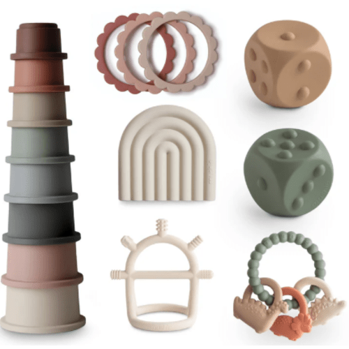 Toy & Teether Gift Set