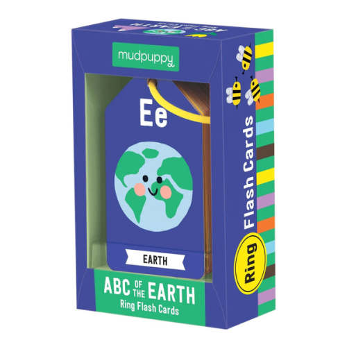 Mudpuppy - Ring Flashcards - ABC Earth– Love Bug Baby