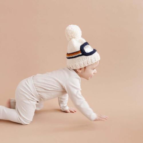 Ski Goggles Beanie, Retro - The Blueberry Hill | Maisonette