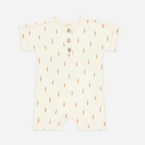 Short Sleeve One-Piece || Carrots – Quincy Mae