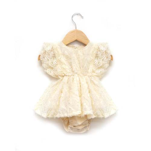 Victoria Lace Dress in Cream