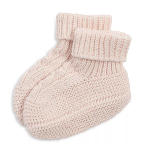 Unisex Cable Knit Bootie Socks - Baby