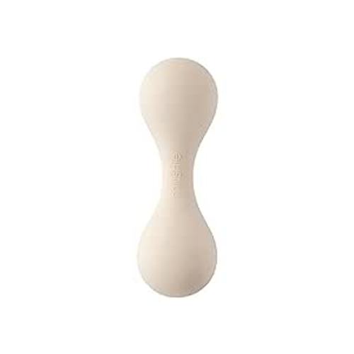 mushie Silicone Baby Shaker Rattle Toy | Ages 3+ Months (Shifting Sand) : Toys & Games