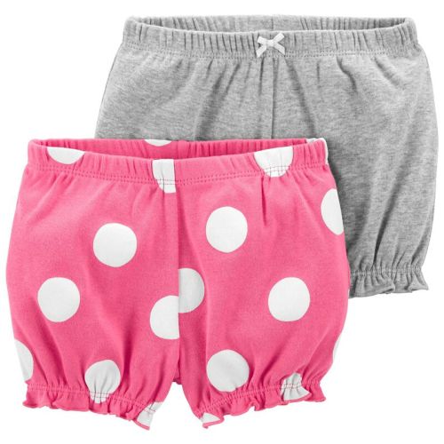 Pink Baby 2-Pack Bubble Shorts | Carter’s Oshkosh Canada
