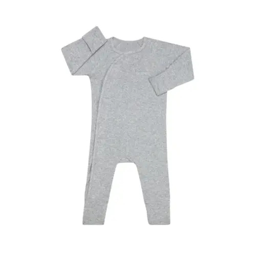 Buy Baby Pointelle Cozysuit in Grey or White | BONDS