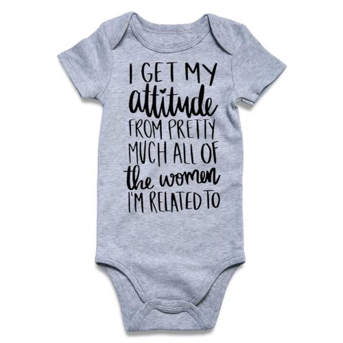 Loveternal Neutral Baby Girls Boys Cotton Romper Cute Saying Newborn Clothes 0-12 Months…