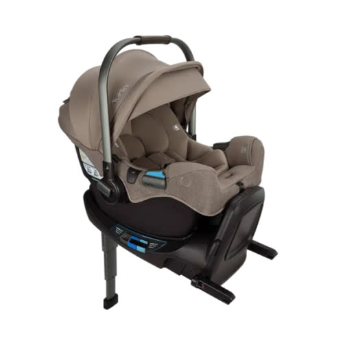 Nuna ® PIPA ™ rx Cedar Brown Reclining Infant Car Seat + PIPA RELX ™ Base