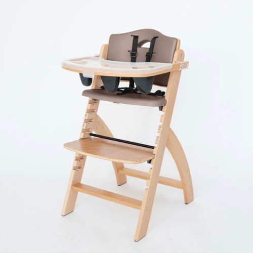 Abiie Beyond Junior Y High Chair - Natural Mocha