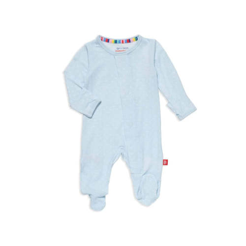 Modal Magnetic Footie - Pin Dot Blue – Alice & Wonder