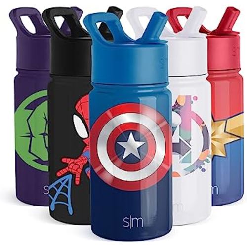 Simple Modern Marvel Kids Lunch Box for Toddler, Reusable Insulated Bag  for Girls, Boys Meal Containers for School, Hadley Collection