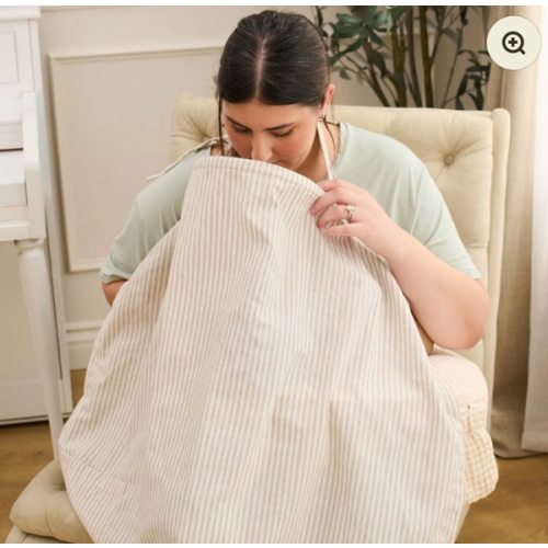 Linen Nursing Cover