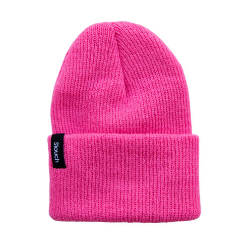 Bubblegum Knit Cuff Beanie