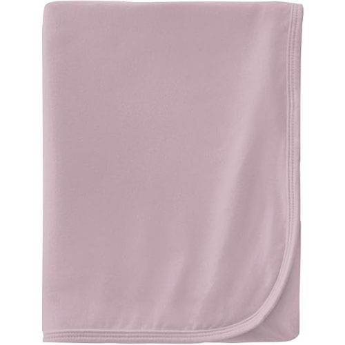 KicKee Swaddle Blankets, Year Round Solid Color, Silky Soft Baby Blanket, Our Dreamy Swaddle Wrap is Sized 40” x 29” (Sweet Pea - One Size)