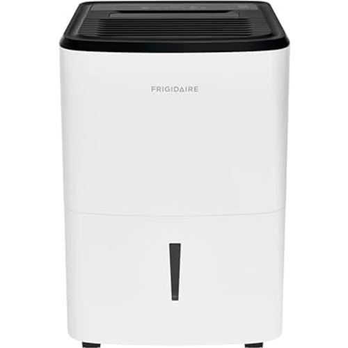 Frigidaire 35 Pint Dehumidifier, 3,000 Square Foot Coverage, 1.7 Gallon Bucket Capacity, Continuous Drain Option