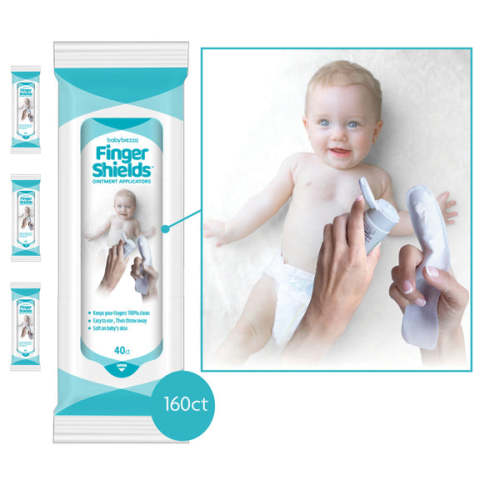 Finger Shields® - 100% Mess-Free Diaper Cream Applicators
