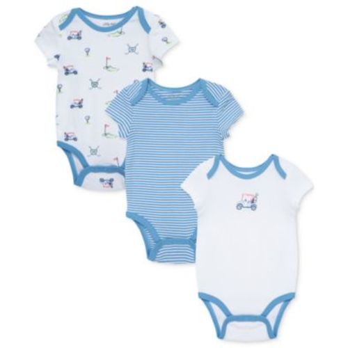 Baby Boys 3-Pk. Cotton Golf Bodysuits