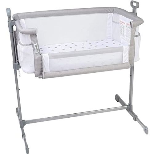 Milliard Bedside Bassinet Mesh Breathable Side Sleeper/Portable Infant Crib