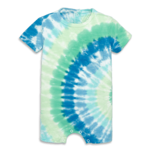 Baby Pocket Shortie In Tie-Dye, 6-12M