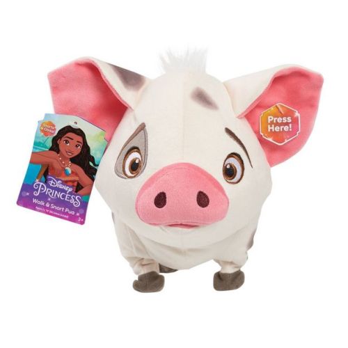 Disney Moana Walk & Snort Pua Stuffed Animal: Creative Thinking Pig Toy