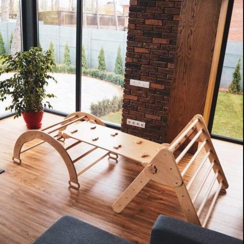 Montessori furniture Set of three items Arch+Ramp+Triangle