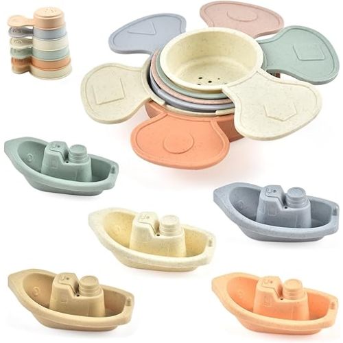 Baby Bath Toys for Kids Ages 1-3 Toddler Water Toys for Bath Tub Baby Toys 6 to 12 Months for Toddlers Infant Gifts 1 2 3 Years Old