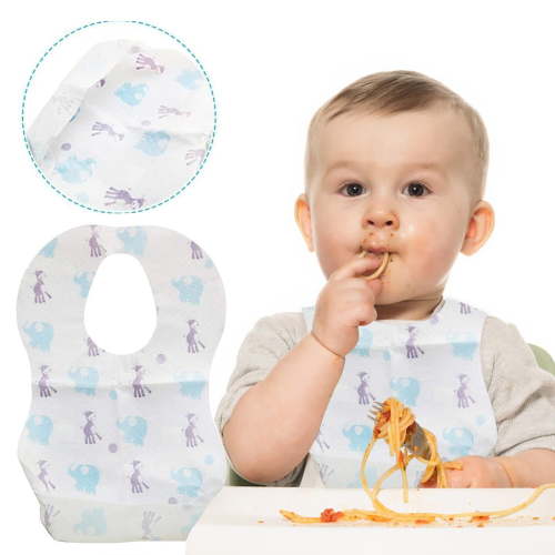 AURIGATE Baby Bibs Baby Bibs Boy&Girl Bandana Burp Paper Print Cotton Baby Scarf Meal Collar Burp