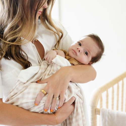 MINKY STRETCH LUXE SWADDLE/BLANKET