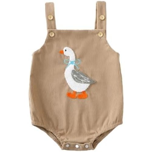 Baby Girl Boy Halloween Knit Sweater Sleeveless Pumpkin Embroidery Romper Overalls Shorts Infant Fall Outfit