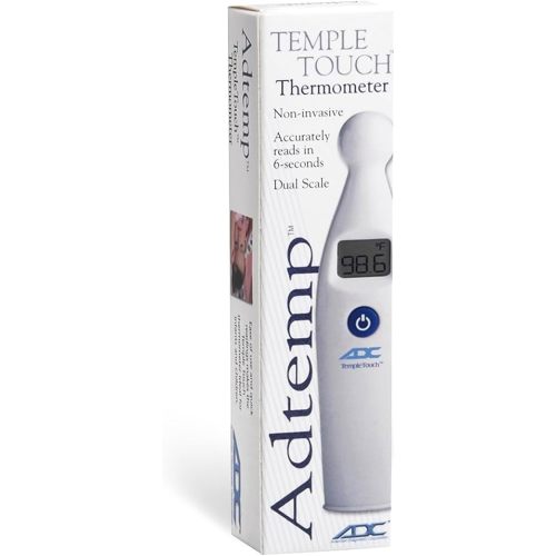 Adtemp 427 Temporal Contact Thermometer LCD Display 427 1 Each