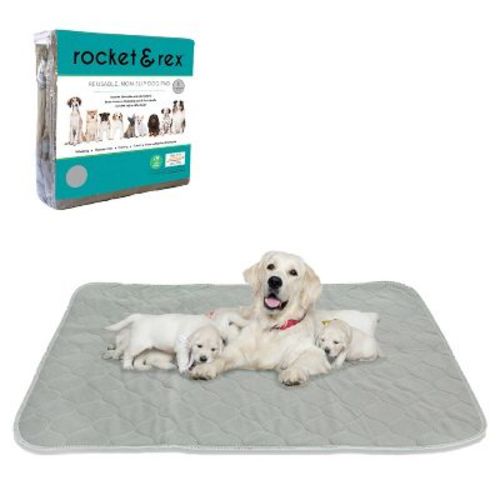 Rocket & Rex No Slip, Washable Reusable Playpen Pads- Xl