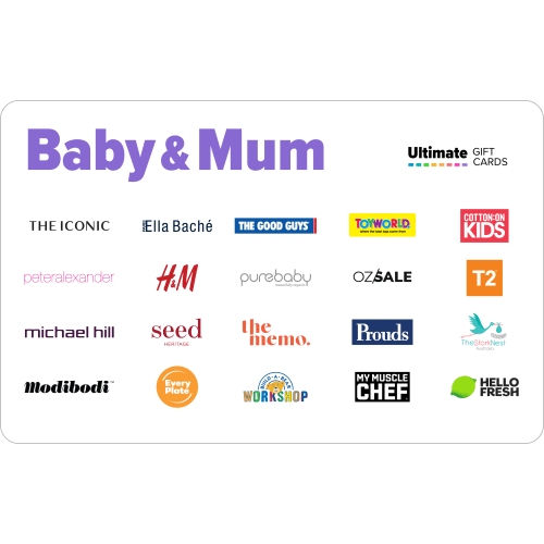 Gift Cards - Ultimate Gift for Baby & Mum