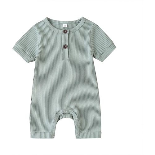 Infant Newborn Baby Boys Girls Cotton Linen Romper Summer Jumpsuit Sleeveless Overalls Clothing Set