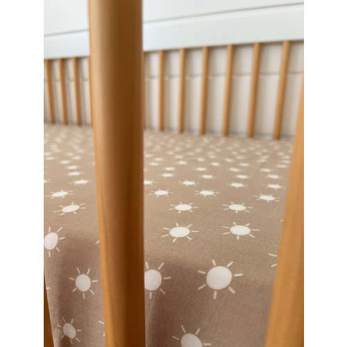 Sand Sun / Organic Crib Sheet