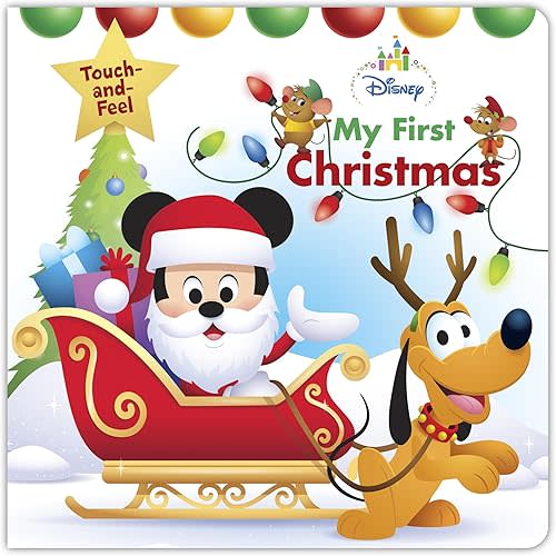 Disney Baby: My First Christmas (Disney Touch and Feel) Board book – Touch & Feel, September 12, 2017