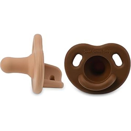 Pacifier – Soft Silicone – 0-36 Months – BPA Free – Natural Latch – Lightweight, Dishwasher Safe – for Newborns, Infants, Toddlers