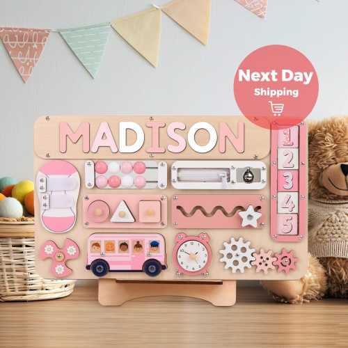 Personalized Name Puzzle For Kids, Toddler Toys, Wooden Baby Toy, Baby Shower Gift, 1st Birthday Gift, Montessori Toy, Easter Gift