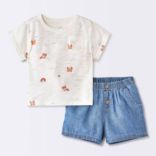 Baby Boys' Crab Set, 6-9M