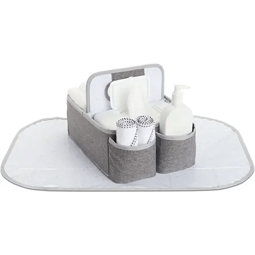 Munchkin® Portable Diaper Caddy Organizer, Grey