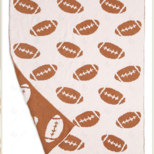 Children’s Soft Throw Blanket - football